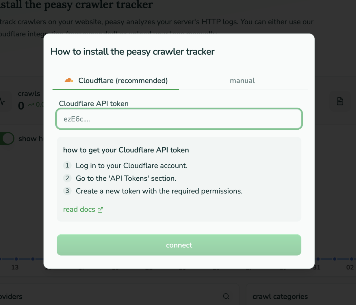 Crawler analytics